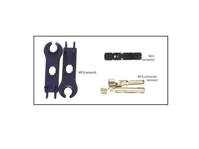 Crimping Tool Set MC4 Connectors And Cable Combination Tool Kit Crimping Pliers MC4-2546B-D2