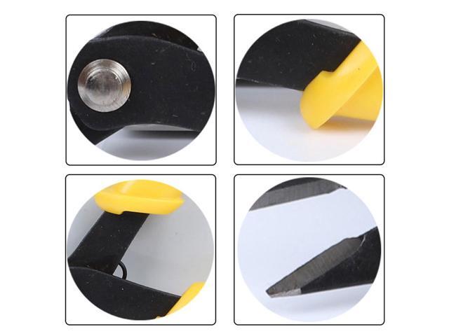 WX-1091 Multi Functional Tools Crimping Electrical Wire Cable Cutters Hand Tool Electronic Pliers Diagonal Pliers - Yellow