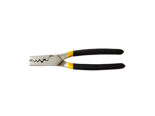 PZ0.5-16 Crimping Tube Terminal Pliers Mini Crimper Pliers Electrical Bootlace Terminal Crimping Tools - Black & Yellow