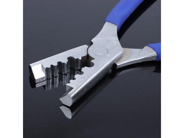 PZ0.5-16 Crimping Tube Terminal Pliers Mini Crimper Pliers Electrical Bootlace Terminal Crimping Tools - Blue