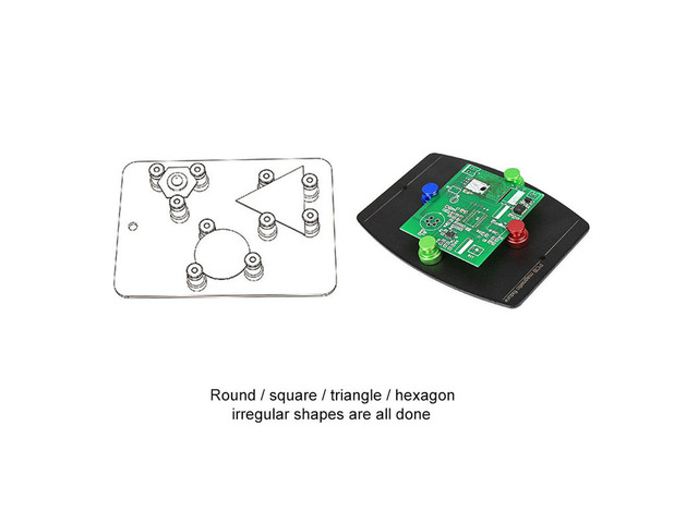 BST-001H Universal Magnetic PCB Holder Repair Fixture Platform with IC Groove For iPhone & Android Phone