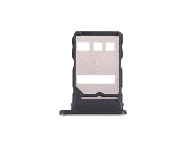 New For Honor 50 Lite Sim Card Tray Holder Honor50 Lite SIM & SD Memory Card Tray Slot Holder Adapter Socket Smartphone Parts - Black