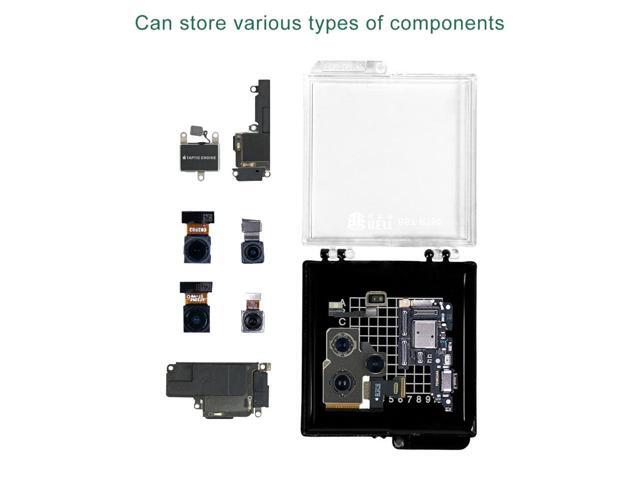 High Quality ESD Storage Boxes Clamshell Case CPU Component Box For Intel 775 1155 1156 other IC Chip Protection Box