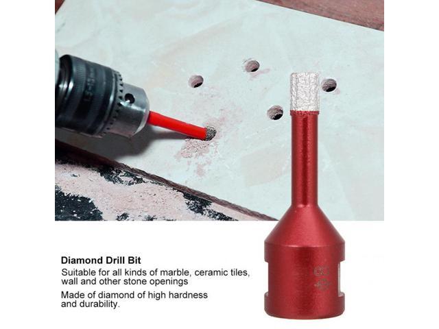2 Pcs Diamond Hole Opener 8mm Soldering Drill Bit M14 Female Thread for Angle Grinder Wood Hole Saw Drill Bit
