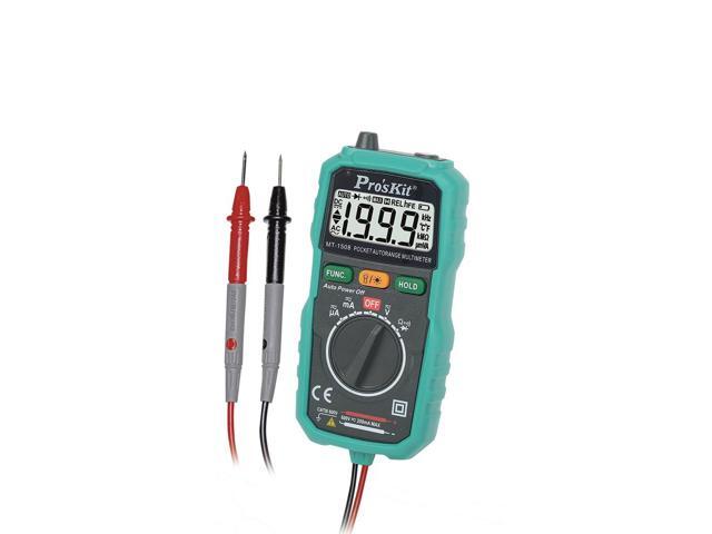 Pro'sKit MT-1508 Smart Pocket Type Automatic Range Digital Accurate Measuring Multimeter Anti-Burn Measuring Instrument