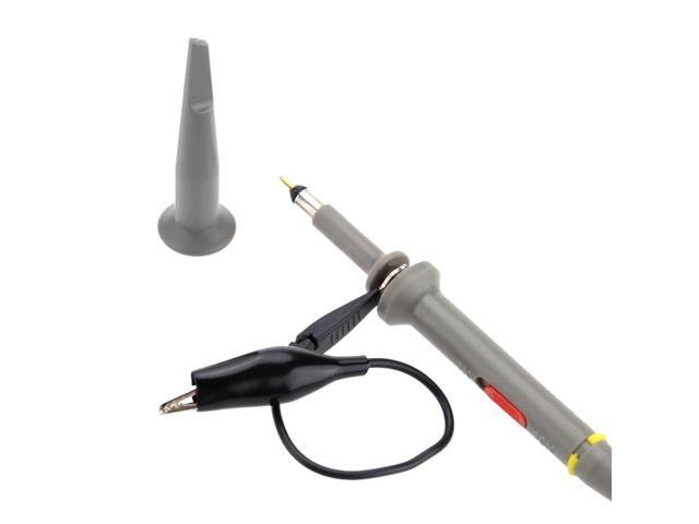 2Pcs Oscilloscope Probe P6100 100MHz 1X 10X Alligator Clip Test Low Passive Limpedance Attenuation Probe For Hantek Rigol UNI-T