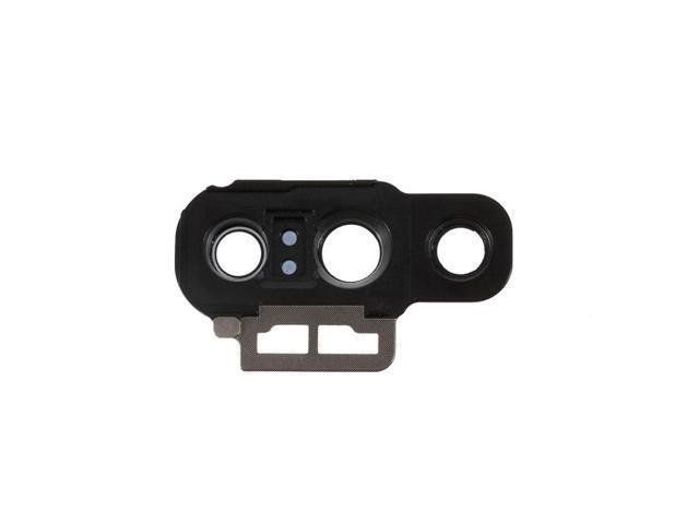 Back Camera Lens Ring Cover with Glass Lens for Huawei P20 Pro (Black)