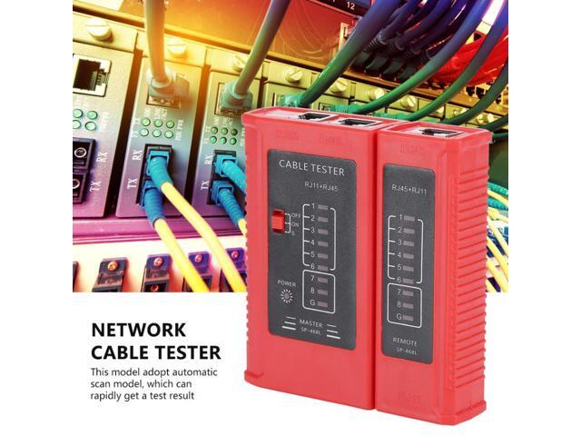 WZ-468 RJ45 RJ11 Network Cable Tester Network Analyzers Ethernet LAN Network Tester Tools