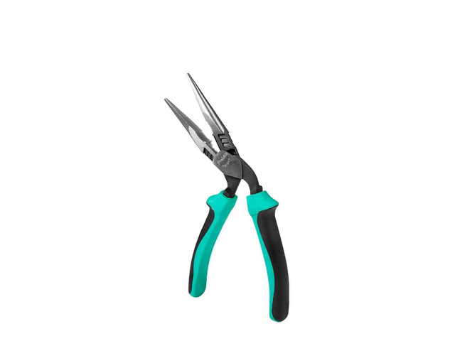 Pro'sKit PM-943 45 Degrees Bending Head Tip Mouth Pliers Province Force Needle Nose Pliers Double Color Long Nose Plier
