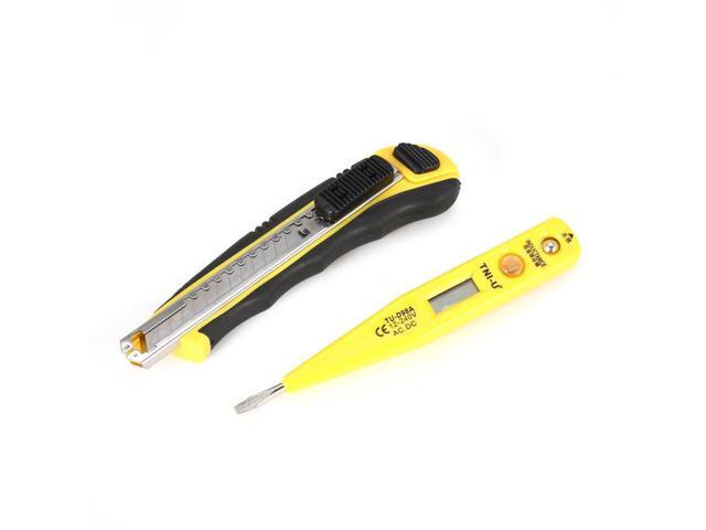 13pc Screwdriver Plier Wrench Volt Tester Tweezer Knife Set Series Repair Tool Kit Cross Point Tip DIY Hand Tamper Screw Tools