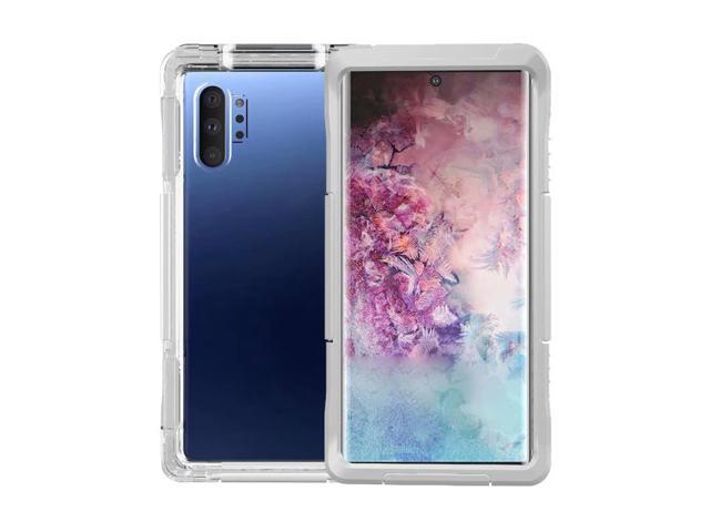 Ultra Thin NEW IP68 Waterproof Protective Case Underwater Snow-Resistant Dustproof Shockproof Fully Sealed Phone Shell For Samsung NOTE 10 - White