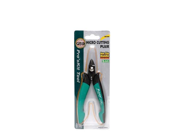 Pro'sKit PM-30D Double Color Thicker Knife Diagonal Cutting Pliers Oblique Mouth Pliers Electronic Cut Wire Cutters Repair Hand