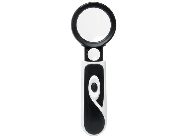Pro'sKit MA-023 3.5X Times Handheld Magnifying Glass With Telescopic Belt LED Lights 20 Times Electronic Headlight