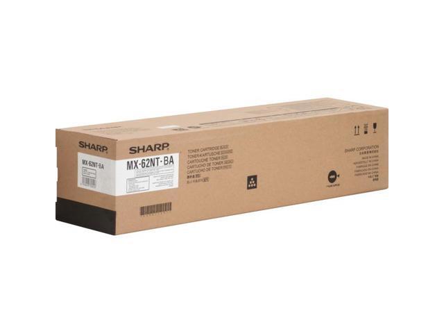 Black Toner Cartridge for Sharp MX-62NTBA MX-6240N, MX-6500N, MX-6580N, MX-7040N, MX-7090N, MX-7500N, MX-7580N, MX-8090N, Genuine Sharp Brand