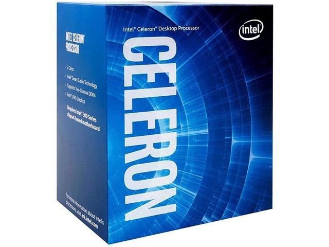 Intel Celeron G5900 - Celeron Comet Lake Dual-Core 3.4 GHz LGA 1200 58W Intel UHD Graphics 610 Desktop Processor - BX80701G5900