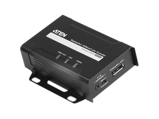 ATEN DisplayPort HDBaseT-Lite Receiver (4K@40m; 1080p@70m)-TAA Compliant - 1 Output Device - 229.66 ft Range - 1 - DisplayPort - 4K - 4096 x 2160 - Twisted Pair - Category 6a - Rack-mountable - image 6