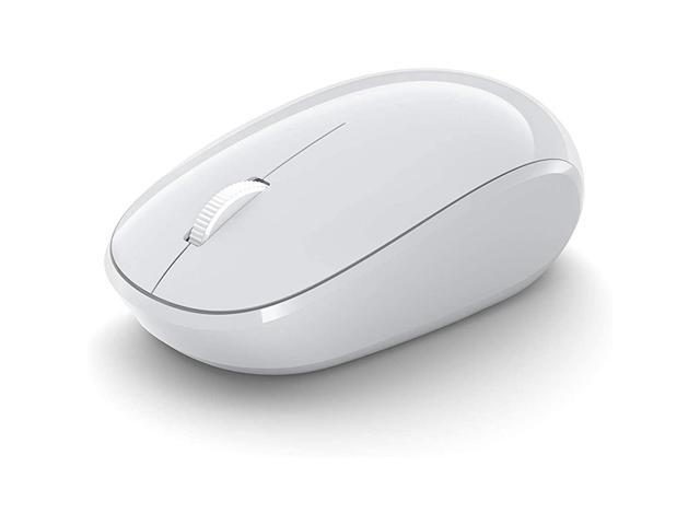 Microsoft Bluetooth Mouse - Glacier. Comfortable Design, Right/Left Hand Use, 4-Way Scroll Wheel, Wireless Bluetooth Mouse for PC/Laptop/Desktop,.