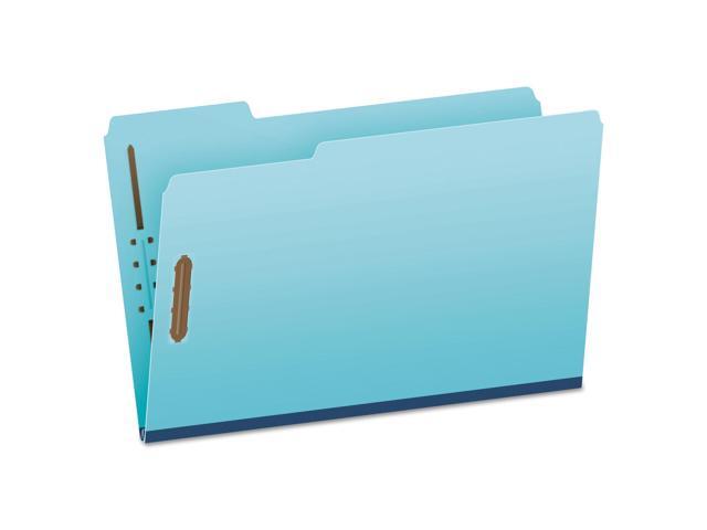 Esselte Pendaflex - FP313 - Pressboard Folders, 2 Fasteners, 1 Expansion, 1/3 Tab, Legal, Blue, 25/Box