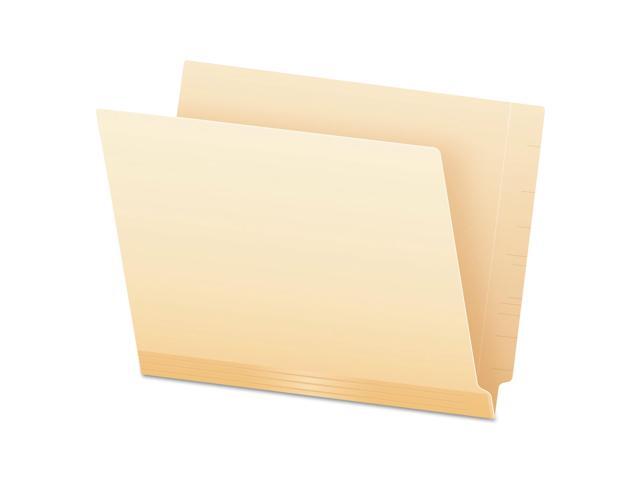 Pendaflex Laminate Spine Shelf File Folder Straight Tab 11 pt Manila Letter 100