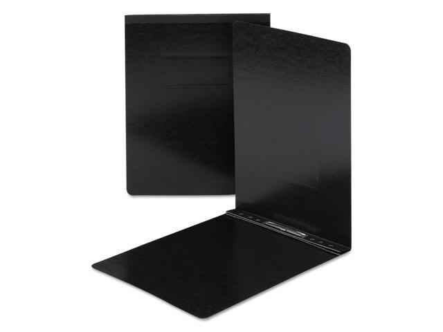 Smead End Opening PressGuard Report Cover Prong Fastener Letter Black 81124