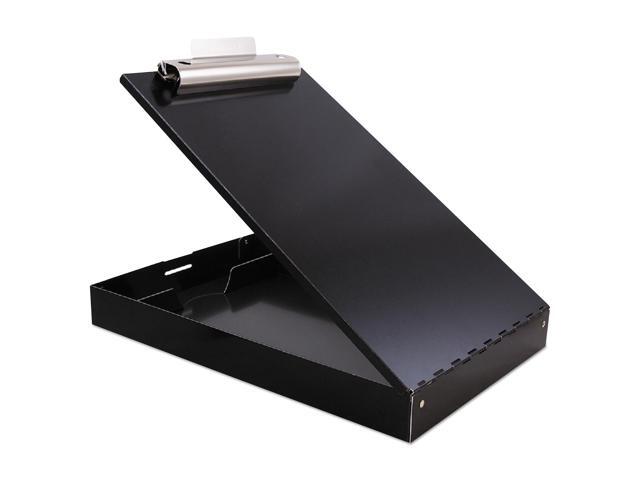 Saunders Storage Clipboard 1-1/2' Storage 9'Wx14-1/4'Lx2-3/4'H BK 11018