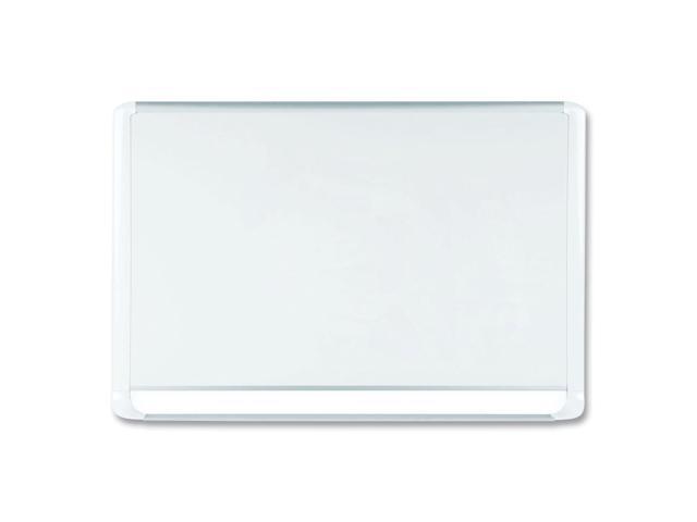 MasterVision BVCMVI050205 Lacquered steel magnetic dry erase board, 36 x 48, Silver/White, 1 Each