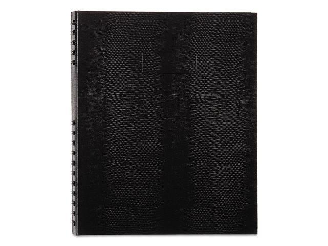 Blueline NotePro Notebook 11 x 8 1/2 White Paper Black Cover 100 Ruled Sheets A10200BLK