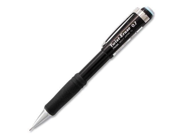 Pentel Twist-Erase III Mechanical Pencil 0.7 mm Black Barrel QE517A