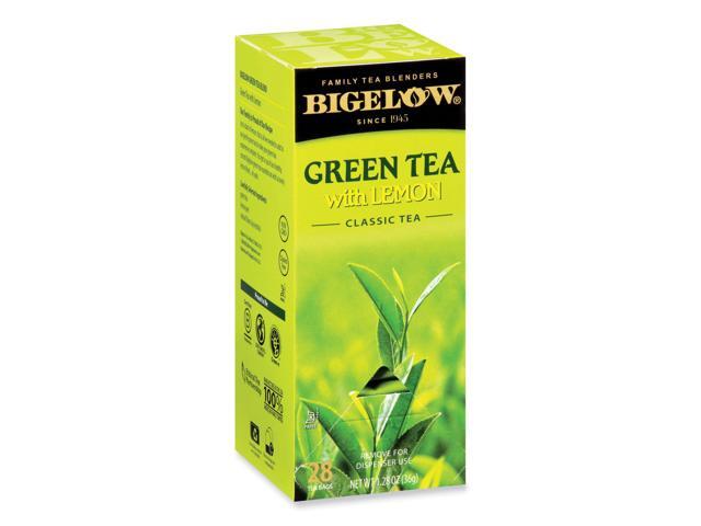 Green Tea with Lemon, Lemon, 0.34 lbs, 28/Box 10346
