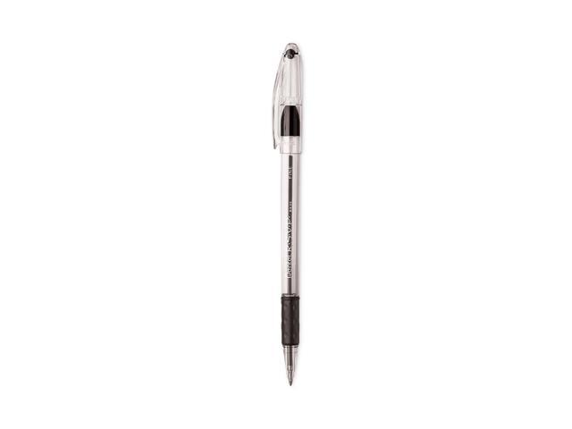 Pentel R. S.V. P. Stick Ballpoint Pen .7mm Translucent Barrel Black Ink 24/Pack BK90ASW2