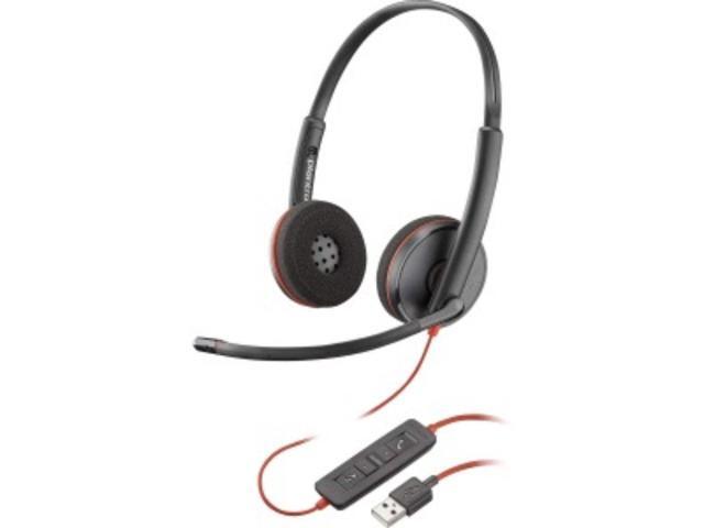 Plantronics Blackwire 3220 USB-C Headset, On-Ear Mono Headset, Wired