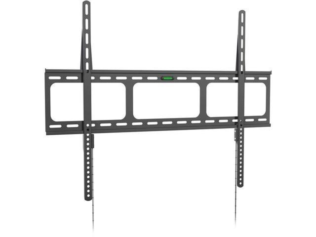 Fixed Heavy Duty Low Profile Flat Panel Wall Mount, Max Panel Weight 60kg Designed for Most of 40-100 inch LED, LCD, OLED Flat Panels, Supports up.