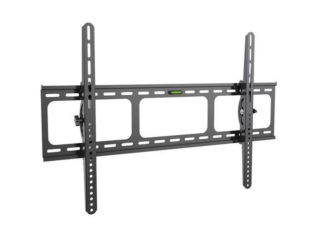 Heavy Duty Low Profile Tilting Flat Panel Wall Mount, Max Panel Weight 60kg Designed for Most of 40-100 inch LED, LCD, OLED Flat Panels, Supports.