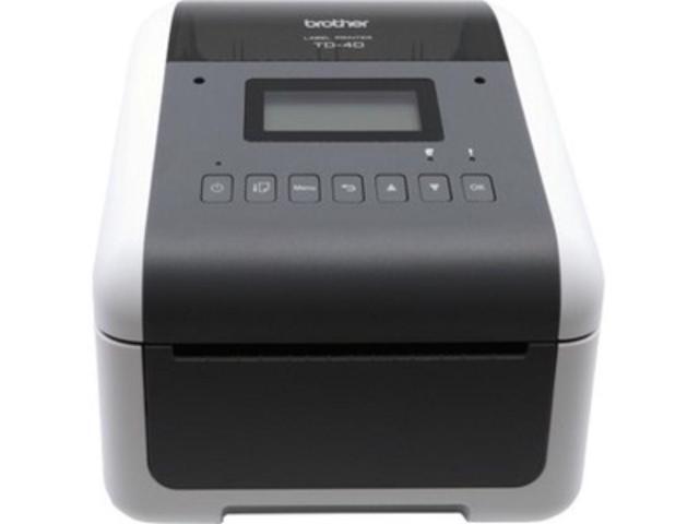 Brother TD-4550DNWB 4.3" Desktop Wireless Network Direct Thermal Label, Tag, Wristband, and Receipt Printer, 300 dpi, USB, Serial, Ethernet LAN,...