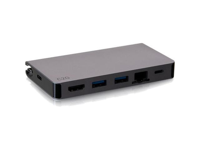 C2G USB-C 5-in-1 Compact Docking Station with HDMI, 2x USB-A, Ethernet, and USB-C Power Delivery up to 100W - 4K 30Hz - image 12