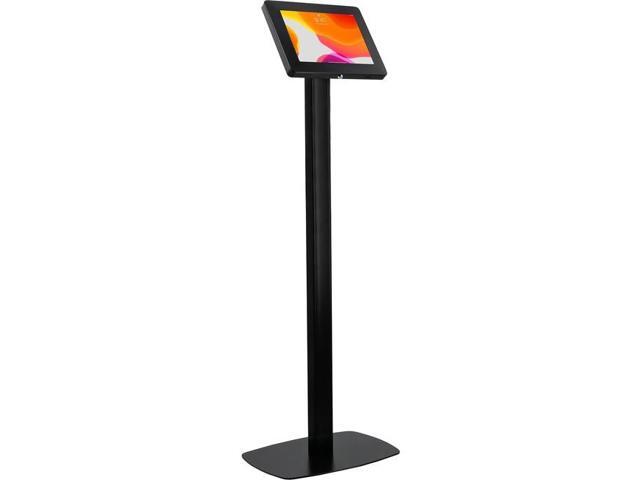 CTA Digital Premium Thin Profile Floor stand w/ Security Enclosure Black PADCHKB