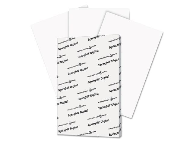 Springhill Digital Index White Card Stock 110 lb 11 x 17 250 Sheets/Pack 015334