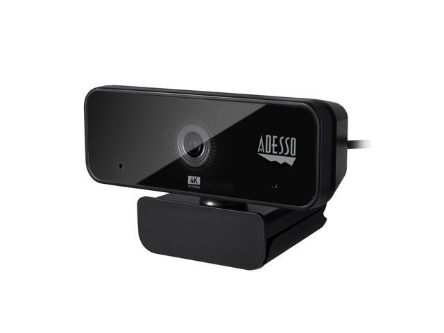 Adesso CyberTrack HD 3840x2160 Webcam 8 Megapixels Black (CYBERTRACKH6)
