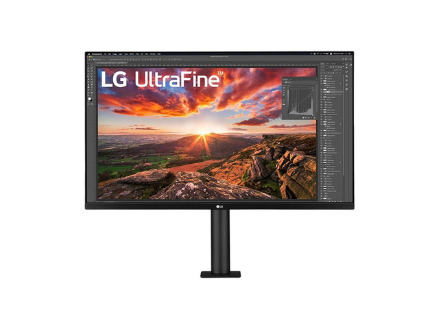 LG Ultrafine 31.5' 4K Uhd Led LCD Monitor - 16:9 - Textured Black