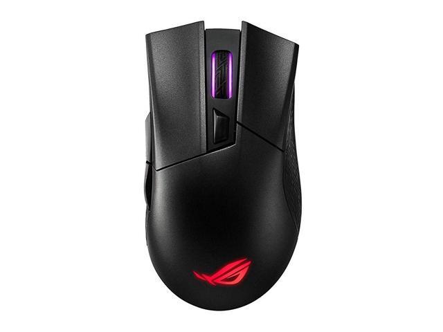 ASUS ROG Gladius II Wireless Optical Ergonomic FPS Gaming Mouse Featuring 16000 DPI Optical, 50G Acceleration, 400 IPS Sensor, Swappable Omron...