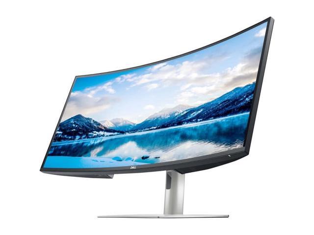 New Dell U3421WE 34' 60 Hz WQHD IPS Curved Monitor 5 ms Response Time 300 cd/m² Brightness 2000:1 Contrast Ratio Height Adjustable and Tilt, Swivel...
