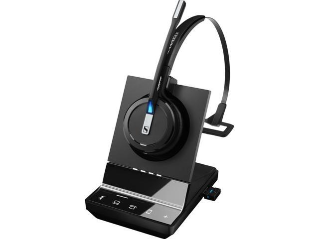 EPOS IMPACT SDW 5016 1000621 Single-Sided Wireless DECT Headset for Desk Phone Softphone/PC& Mobile Phone Connection Dual Microphone Ultra...