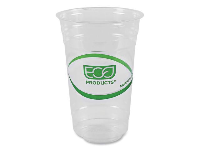 Greenstripe Renewable Resource Cold Drink Cups, 20 Oz, Clear, 1000/Car
