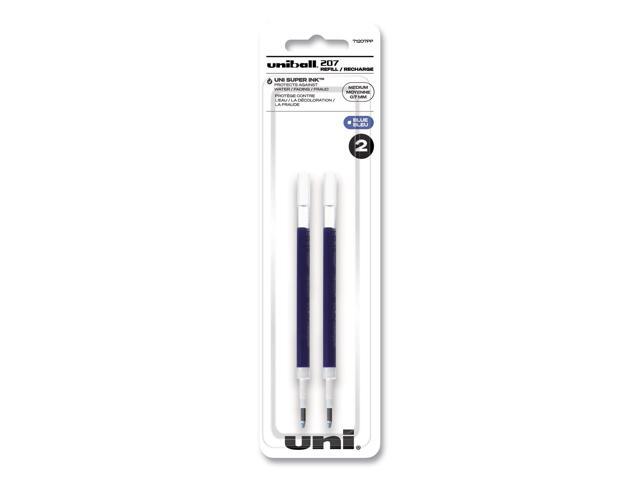 uni-ball Refill for uni-ball Signo Gel 207 Pens,REFILL,GEL207,RBL,BE,2PK
