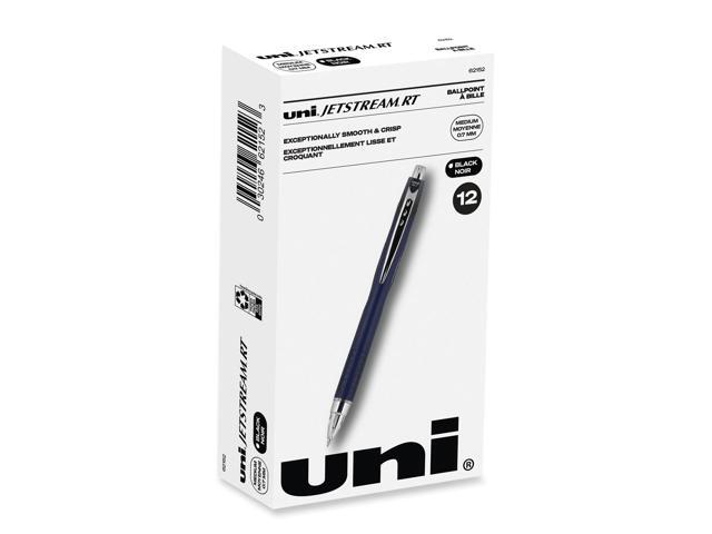 uni-ball Jetstream Retractable Ballpoint Pen,PEN,JETSTREAM RT FINE,BK