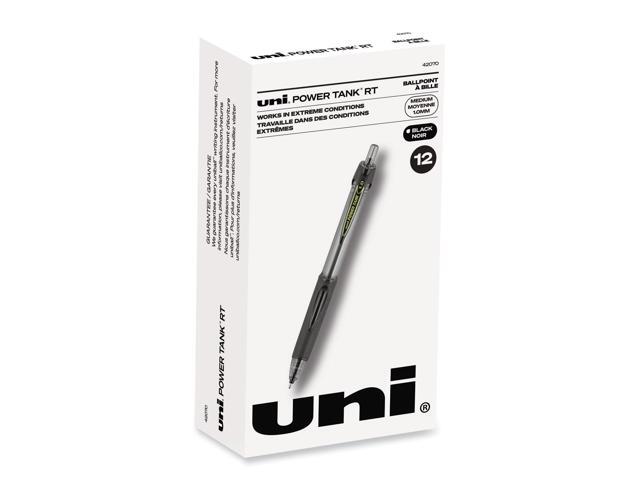 uni-ball Power Tank RT Retractable Ballpoint Pen,PEN,BPT,PWRTNK RT,BK