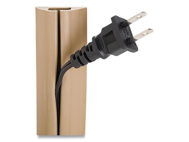Compact Cord Protector and Concealer 1.6' x 5 ft Beige UTWCPM5BG