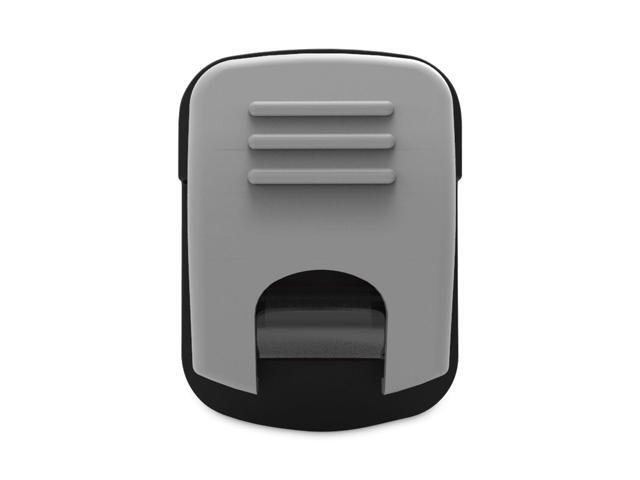 Advantus Magnetic/Adhesive Clips 1 1/4' x 1 3/4' Gray 10/Box 91172