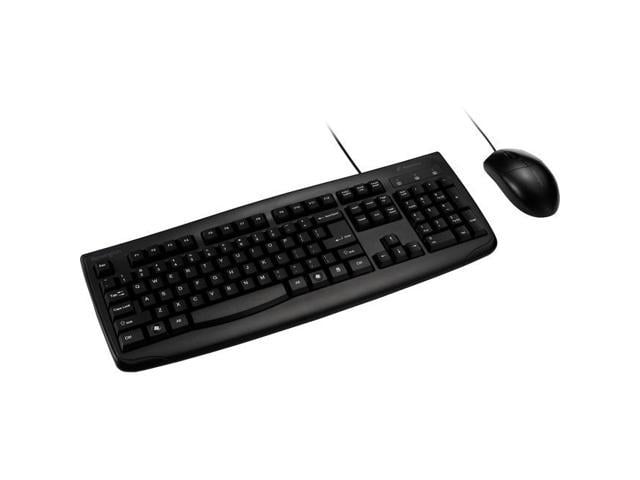 Kensington Pro Fit Washable Wired Desktop Keyboard and Mouse Set K70316US