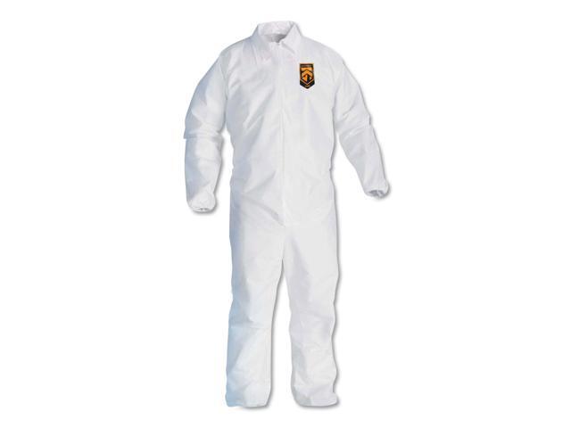 Kleenguard A40 Coveralls Elastic Wrists/Ankles X-Large White 44314